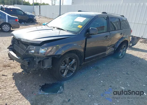 2015 Dodge Journey Crossroad from USA, damaged, VIN 3C4PDCGG2FT687050